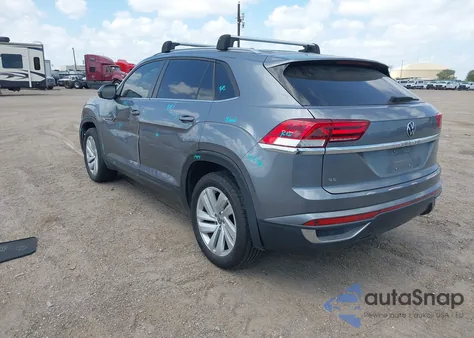 2020 Volkswagen Atlas Cross Sport 2.0T Se W/Technology/2.0T Se W/Technology R-Line z USA, uszkodzony, nr VIN 1V2YC2CA8LC228288